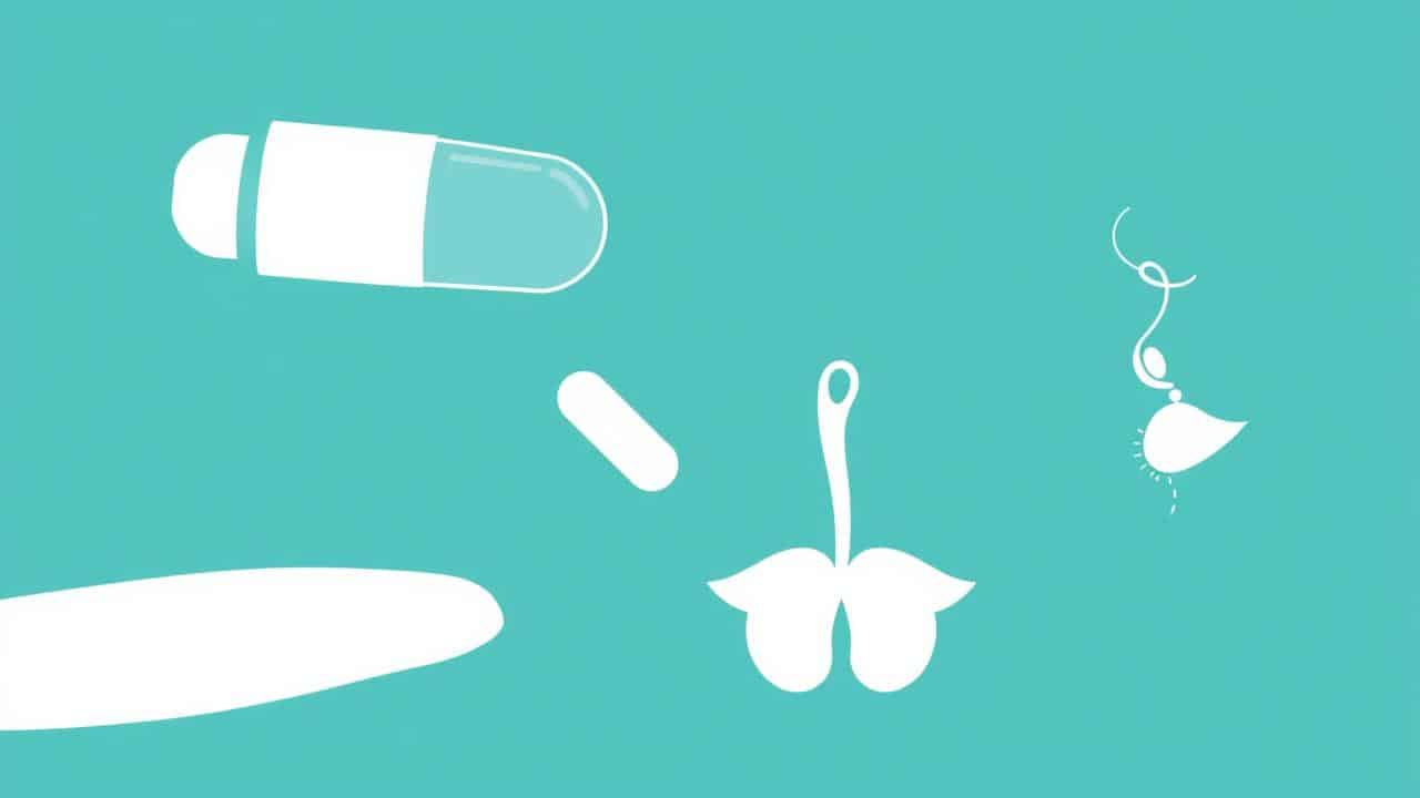 Ilustração minimalista da pílula Rybelsus com medidor de glicose estável e símbolos de pâncreas e via oral.