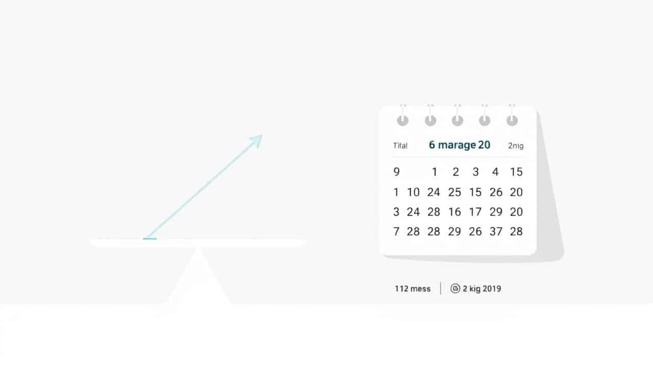 Infográfico com balança mostrando perda de peso e calendário destacando 6 a 12 meses, indicando mudança preocupante.