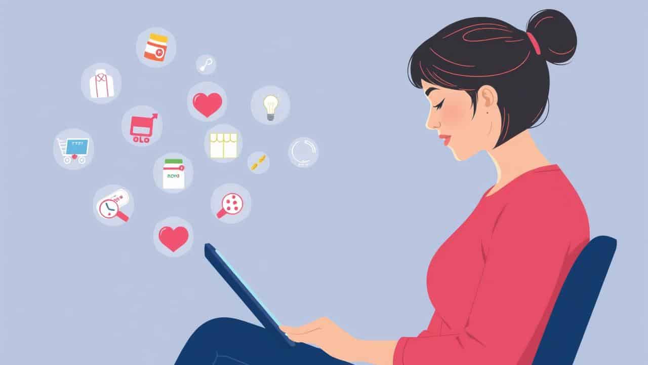 Pessoa usando um tablet para comparar preços de medicamentos online, simbolizando a busca por economia.