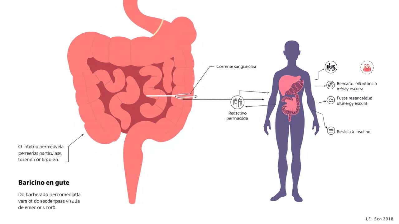 Intestino permeável e vazamento de toxinas.