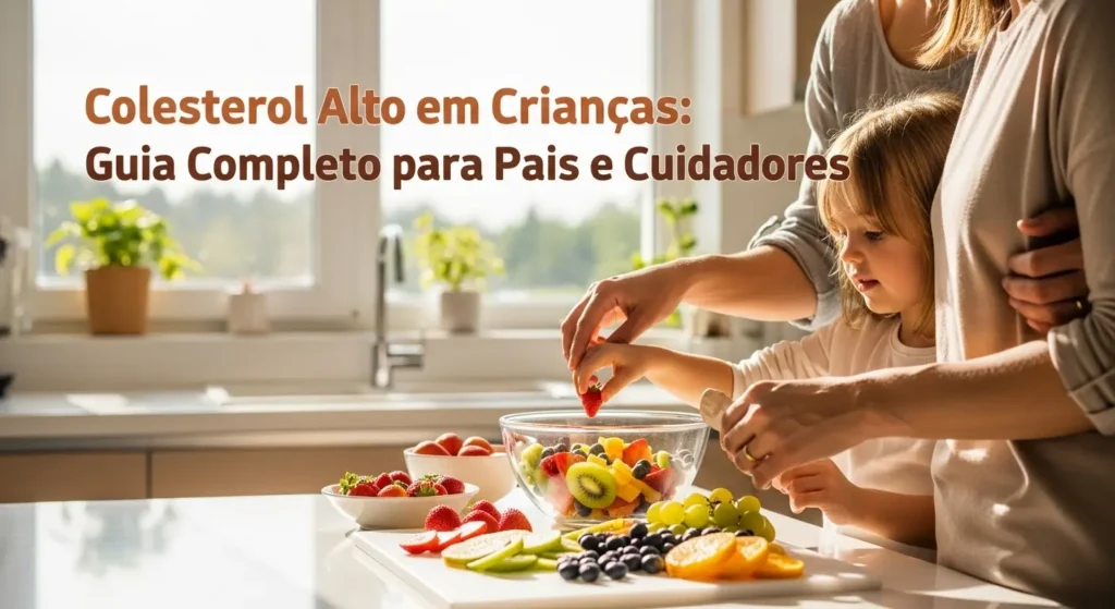 Colesterol Alto em Crianças: Guia Completo para Pais e Cuidadores