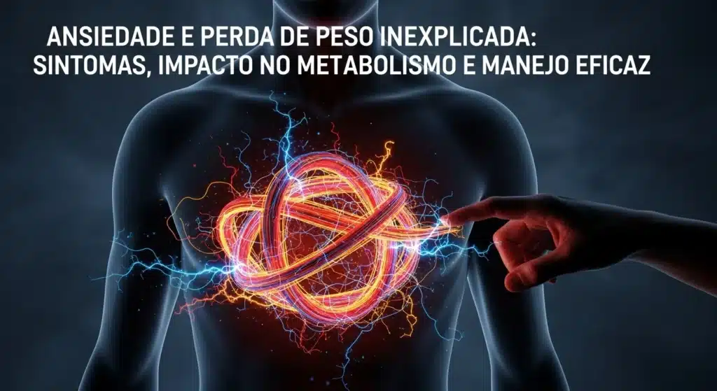 Ansiedade e Perda de Peso Inexplicada: Sintomas, Impacto no Metabolismo e Manejo Eficaz