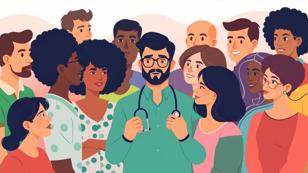 Assistente social conecta grupo diverso de brasileiros a apoio de saúde mental.