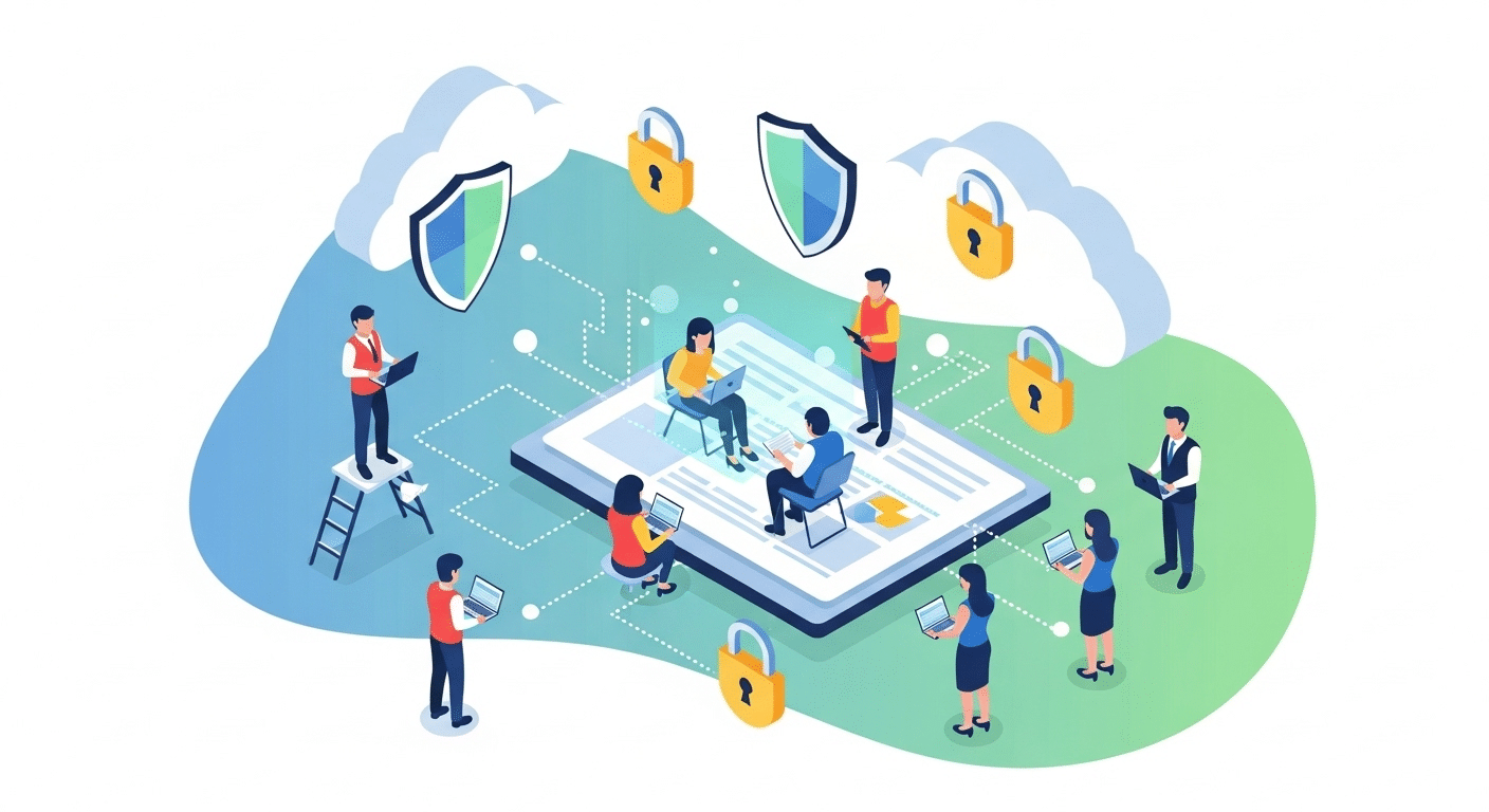 Captura de tela de colaboração