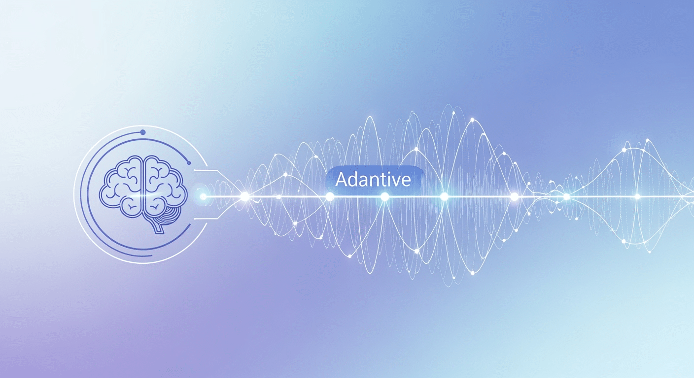 Ilustração de inteligência artificial personalizando um cronograma de estudos com gráficos e dados.