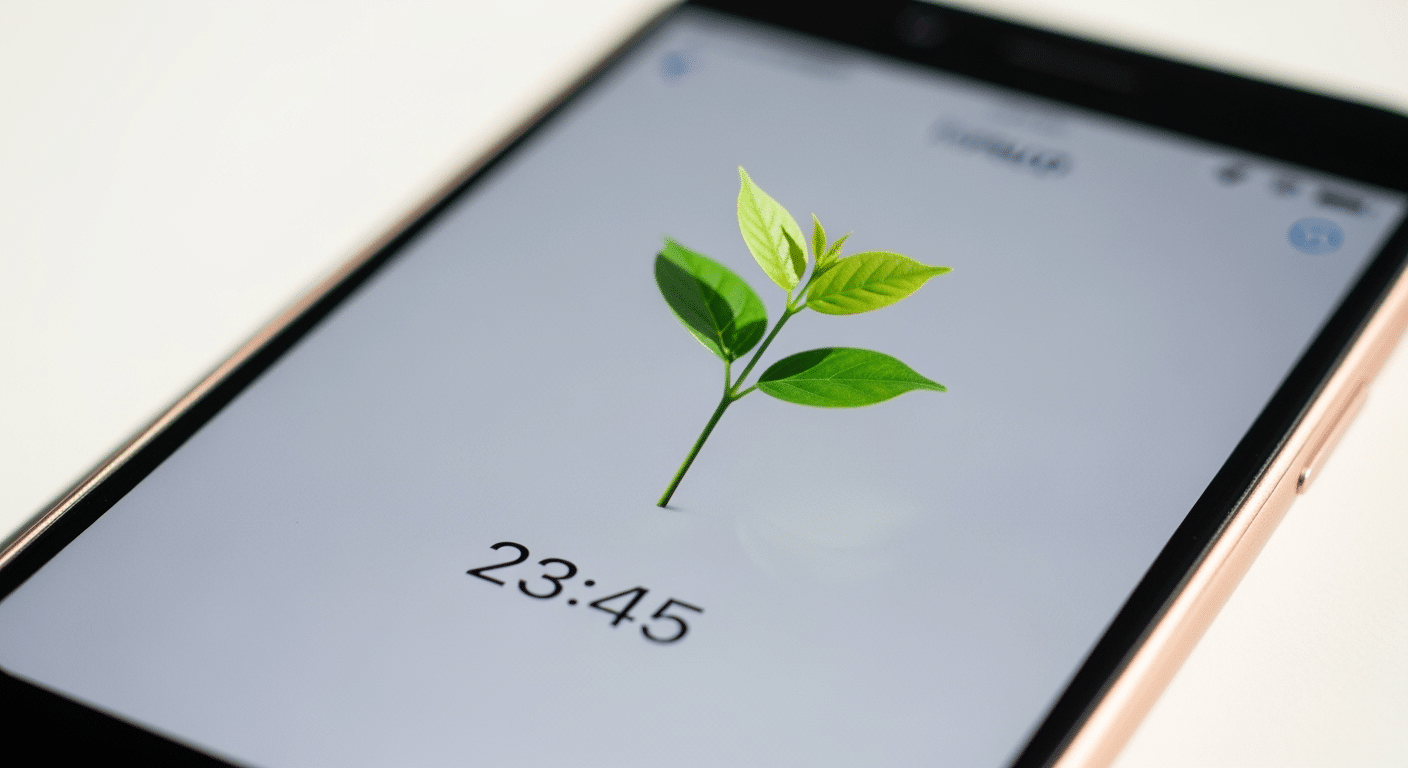 Tela inicial do Forest App