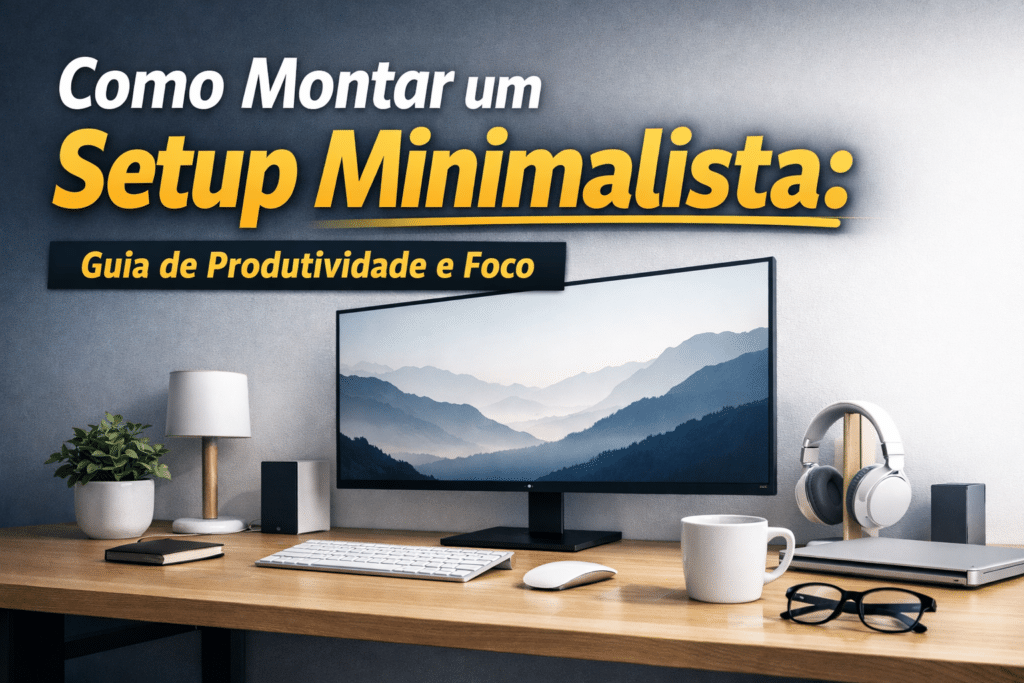 Como Montar um Setup Minimalista: Guia de Produtividade e Foco