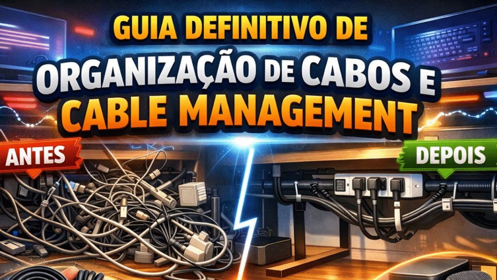 Guia Definitivo de Organização de Cabos e Cable Management