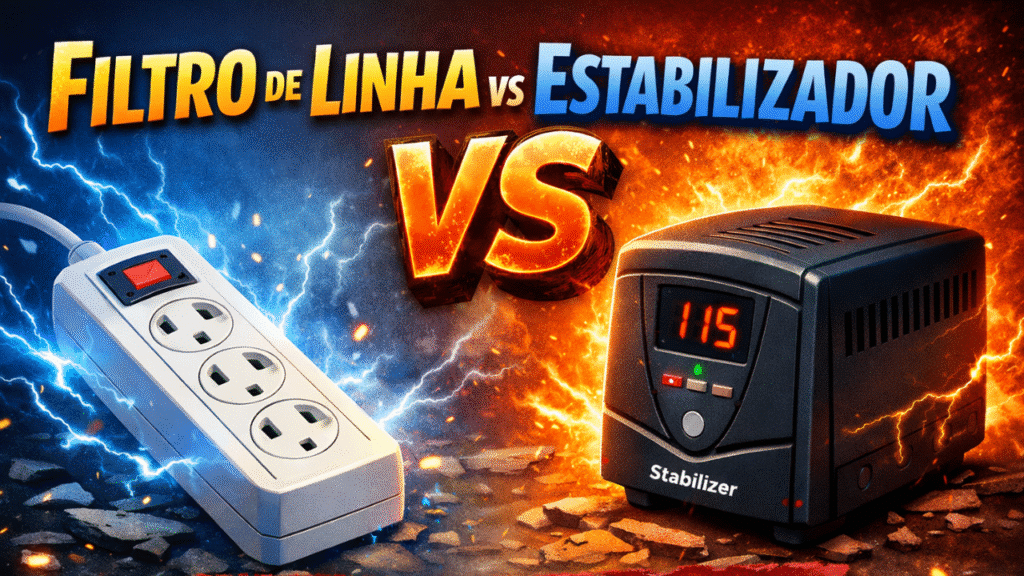 Filtro de Linha vs Estabilizador: O Fim de um Mito Antigo