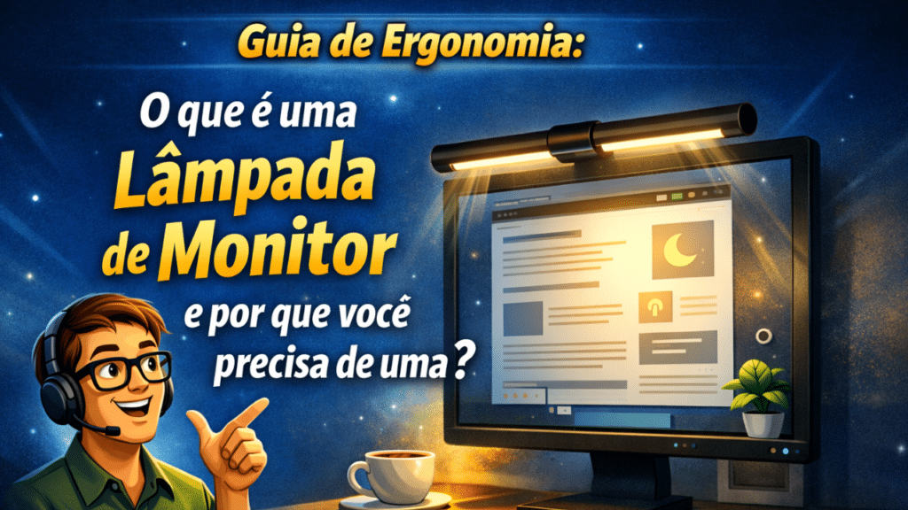 O que é uma Lâmpada de Monitor e por que você precisa de uma?