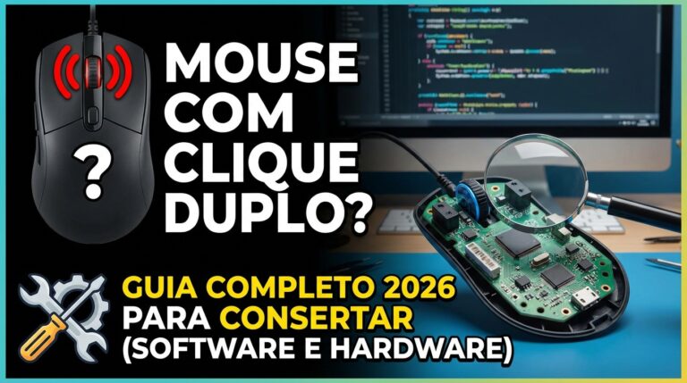 Mouse com Clique Duplo? Guia Completo 2026 para Consertar (Software e Hardware)